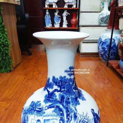 BÌNH MEN CHÀM TÍCH CỬU LÃO TAM ĐỒNG